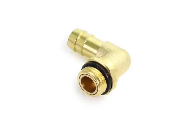 Alt view image 2 of 4 - Alphacool ES G1/4 90° Rotatable Fitting with Barbed Fitting for TPV Tubes 12.7/7.6mm (14640)