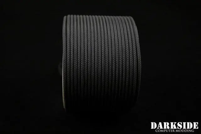 Alt view image 6 of 7 - Darkside 2mm (5/64") High Density Cable Sleeving - Gun Metal (DS-0836)