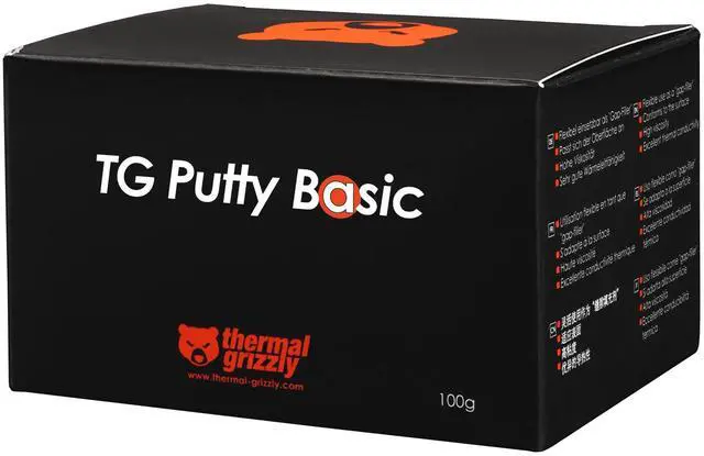 Alt view image 13 of 14 - Thermal Grizzly TG Putty Basic - 100 Gram - Electrically Non-Conductive Thermal Interface Material for GPU Modding and Thermal Pad Replacement