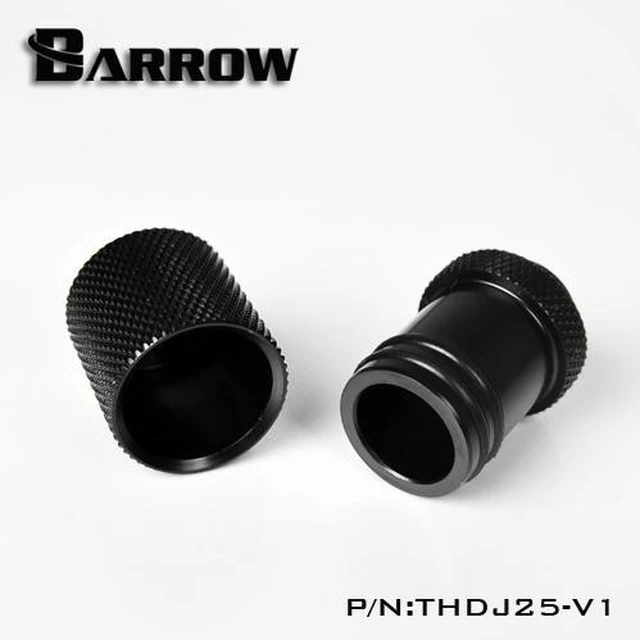 Alt view image 6 of 10 - Barrow G1/4" Male to Male D-Plug Fitting, 25mm, Black (THDJ25-V1)