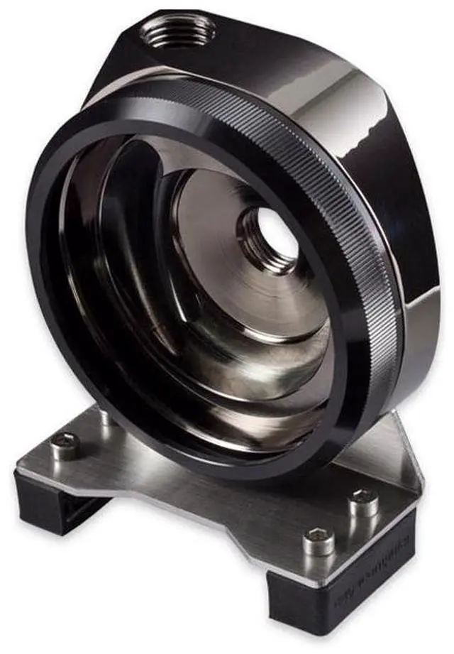Alt view image 2 of 7 - Aquacomputer ULTITOP Black Pump Top For D5 Pumps (41133)