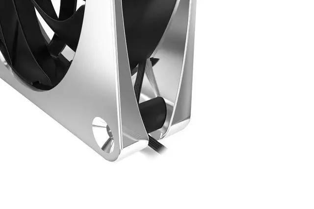 Alt view image 4 of 14 - Alphacool Apex Stealth Metal Fan 2000rpm Chrome - 120x120x25mm (13818)