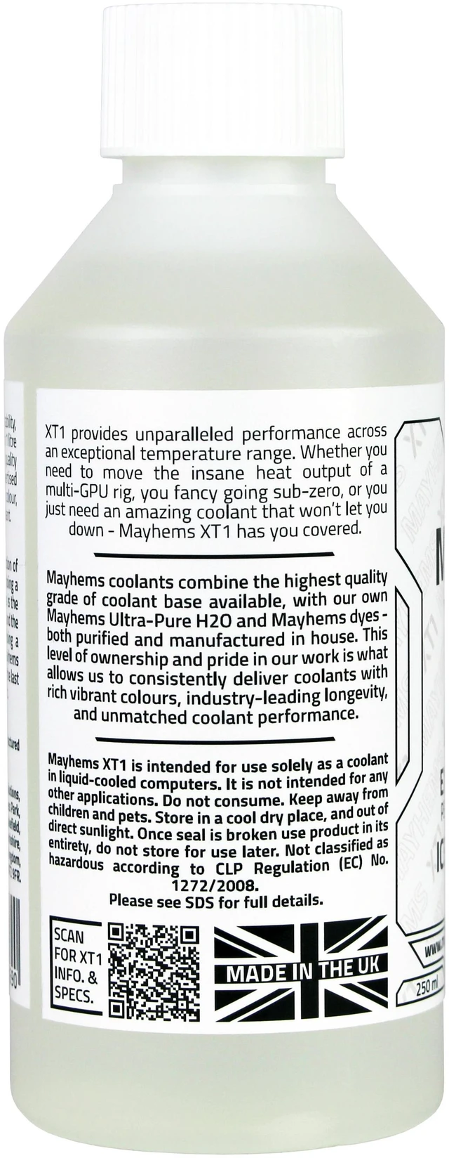 Alt view image 6 of 10 - Mayhems XT-1 Nuke PC Coolant Concentrate, 250mL, Clear