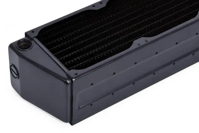 Alt view image 3 of 7 - Alphacool NexXxoS HPE-60 Full Copper X-Flow 80mm Triple Radiator (14375)