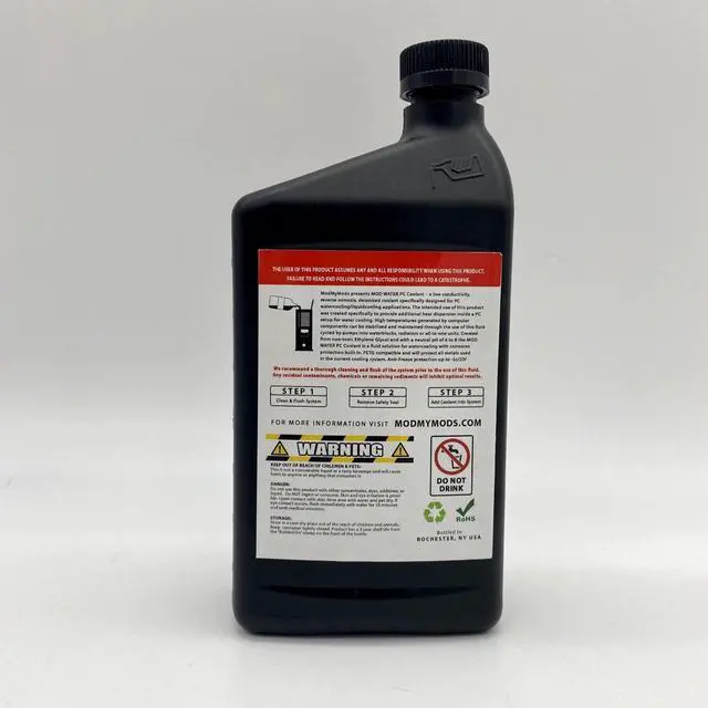 Alt view image 3 of 7 - ModMyMods ModWater PC Coolant- Purple UV â 1 Liter (MOD-0315)