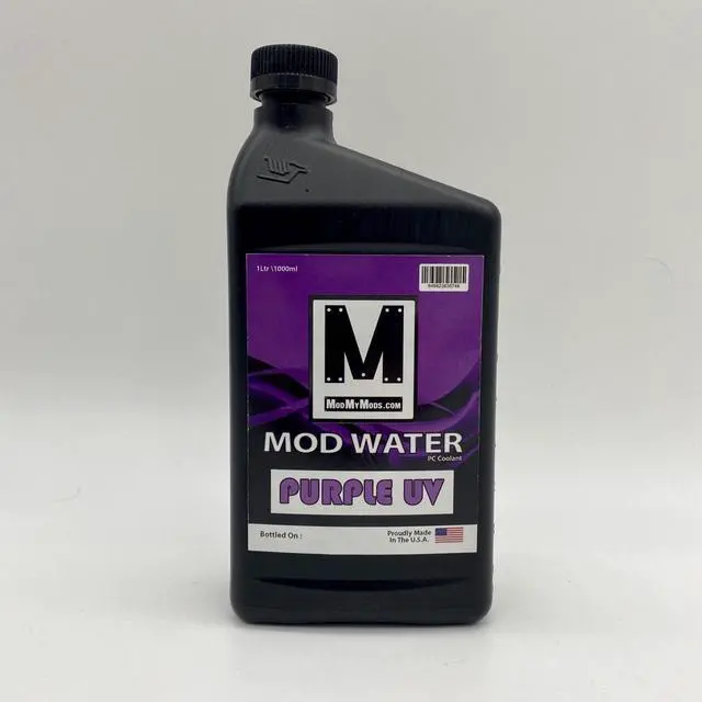 Alt view image 2 of 7 - ModMyMods ModWater PC Coolant- Purple UV â 1 Liter (MOD-0315)