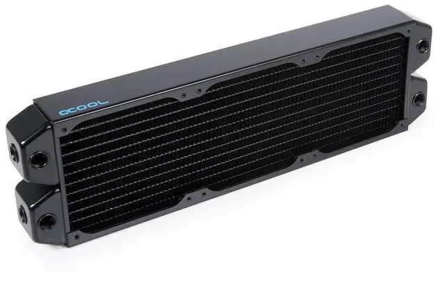 Alt view image 2 of 7 - Alphacool NexXxoS XT45 Full Copper Dual-Flow 360mm Radiator (14389)