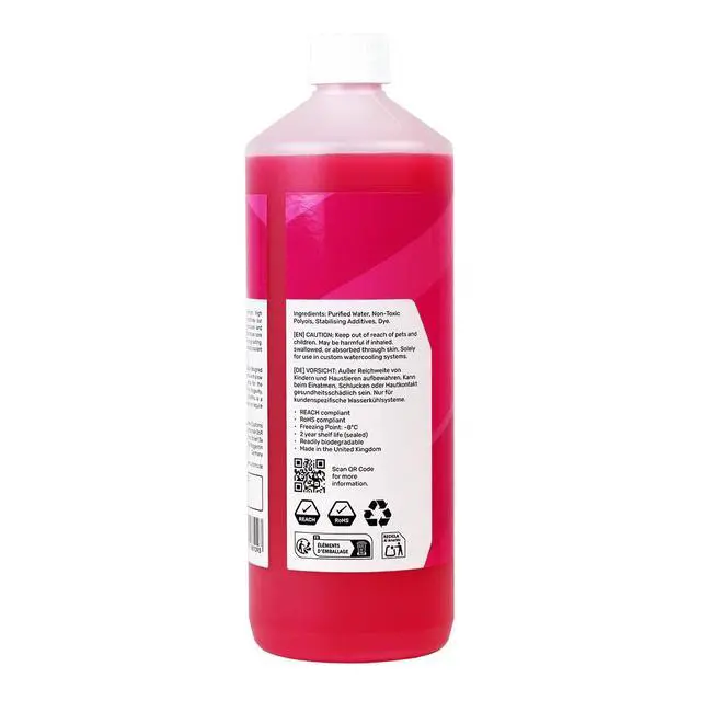 Alt view image 2 of 7 - StealKey Customs OneXPro Coolant Pre-Mix - Pink 1000ml (23006)