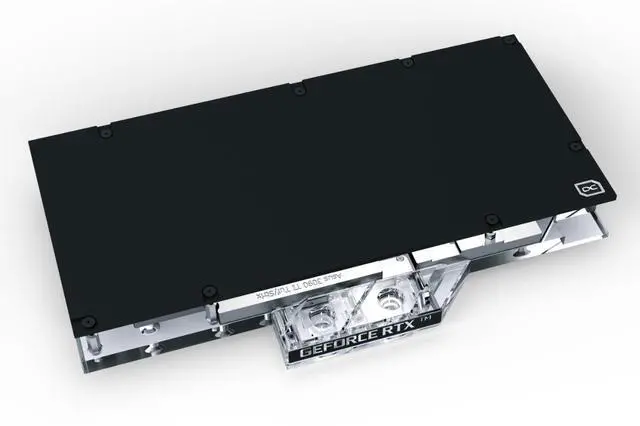 Alt view image 2 of 7 - Alphacool Eisblock Aurora Acryl GPX-N Geforce RTX 3090 TI Strix/TUF with Backplate (13088)