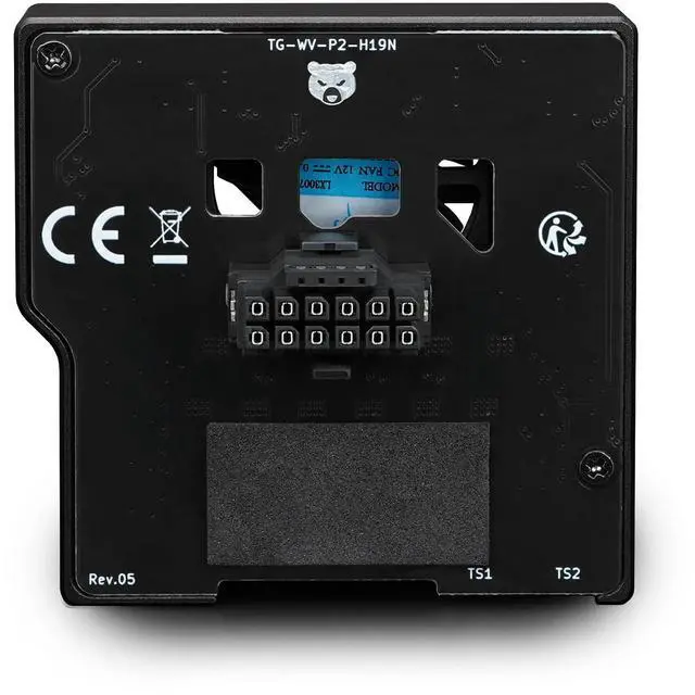 Alt view image 13 of 14 - Thermal Grizzly TG-WV-P2-H19N WireView Pro II GPU monitor normal TFT-IPS display 90° cable routing 12VHPWR GPU- Black