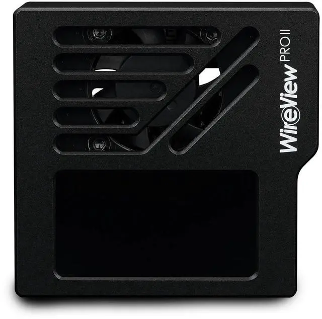Alt view image 11 of 14 - Thermal Grizzly TG-WV-P2-H19N WireView Pro II GPU monitor normal TFT-IPS display 90° cable routing 12VHPWR GPU- Black