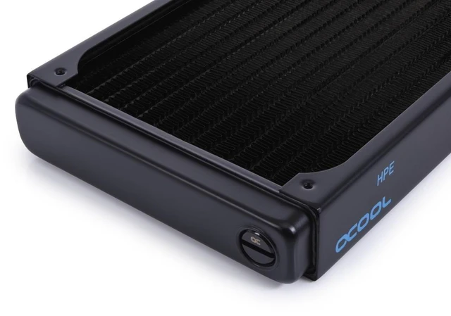 Alt view image 6 of 7 - Alphacool NexXxoS HPE-30 Full Copper 480mm Radiator (14469)