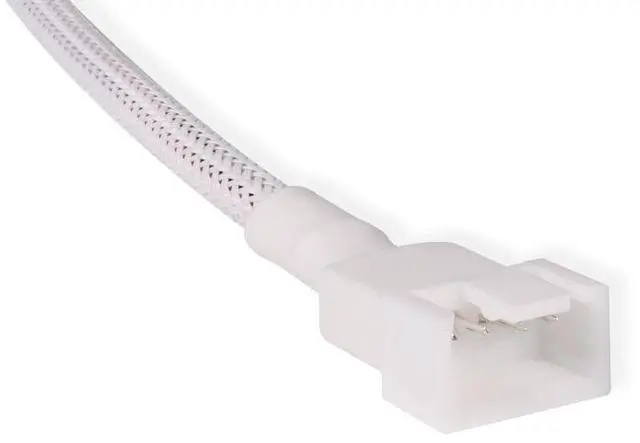 Alt view image 2 of 6 - Alphacool Fan Cable 4-Pin to 4-Pin Extension - 60cm - White (18721)