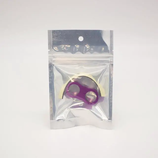 Alt view image 2 of 7 - ModMyMods ModClamp - 19mm (3/4") AN 10 Tubing Management Clamp - Purple (MOD-0341)