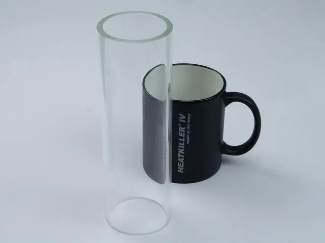 Alt view image 2 of 4 - Watercool HEATKILLER® Tube - Spare Parts - Glass Tube 100mm (30258)