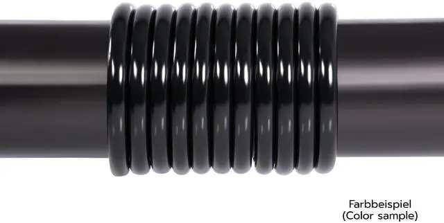 Alt view image 4 of 7 - Alphacool Tubing AlphaTube HF 11/8 (5/16"ID) - UV Black 3m (9.8ft) Retailbox (17493)