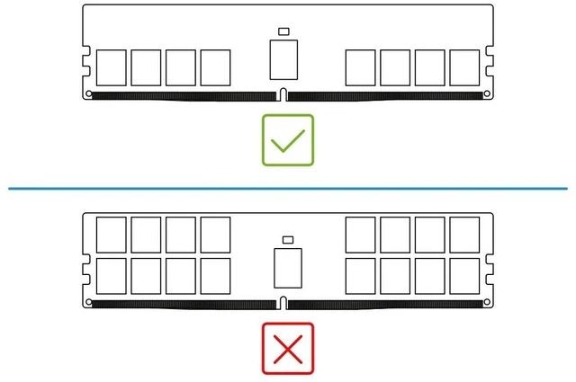 Alt view image 4 of 14 - Alphacool ES U-Shape RAM Water Cooler 8-Slot Set (17646)