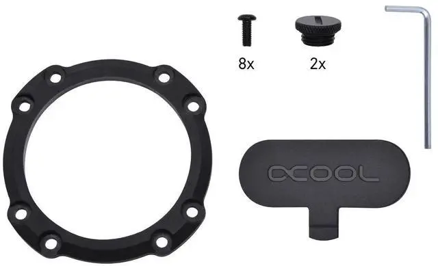 Alt view image 5 of 8 - Alphacool ES 4U Reservoir with D5 Top (15392)