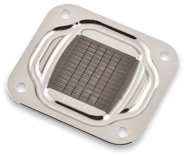 Alt view image 8 of 12 - Aquacomputer Cuplex Kryos NEXT with VISION, Intel CPU, Nickel/Nickel