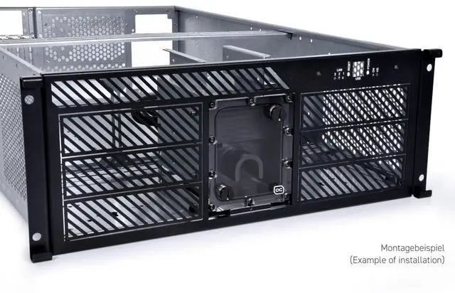 Alt view image 6 of 8 - Alphacool ES 4U Reservoir with D5 Top (15392)