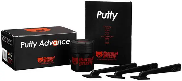 Alt view image 19 of 20 - Thermal Grizzly TG-P-A-030 TG Putty Advance, Electrically Non-Conductive Thermal Putty GPU Modding,Thermal Pad Replacement 30g