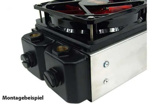 Alt view image 6 of 6 - Phobya Shroud & Decoupling 120mm (7mm Thickness), Rubber (38177)
