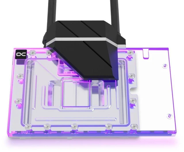 Alt view image 3 of 7 - Alphacool Eiswolf 2 AIO - 360mm RTX 4080 Founders Edition with Backplate (14487)