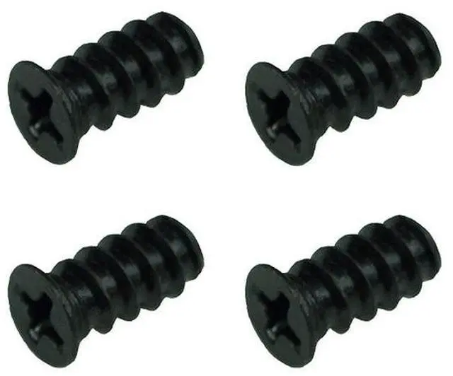 Alt view image 2 of 2 - Phobya Coarse Fan Screws - 4 Pcs - Black (80093)