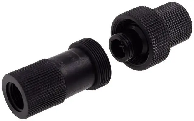 Alt view image 13 of 16 - Alphacool G1/4" HF Quick Release Connector Kit, Black