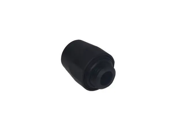 Alt view image 2 of 7 - Alphacool HF Compression Fitting TPV - 12.7/7.6mm Straight - Black (17637)