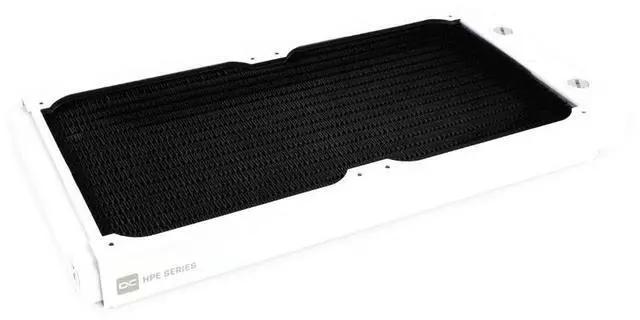Alt view image 2 of 7 - Alphacool HPE-30 Full Copper 280mm Radiator - White (10224)