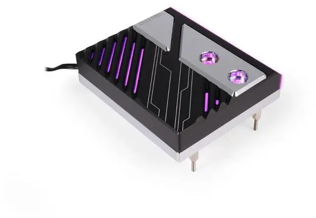Alt view image 2 of 7 - Alphacool Apex 1 CPU Cooler - AM5 - Black / Chrome (13893)