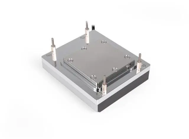 Alt view image 3 of 7 - Alphacool Apex 1 CPU Cooler - AM5 - Black / Chrome (13893)