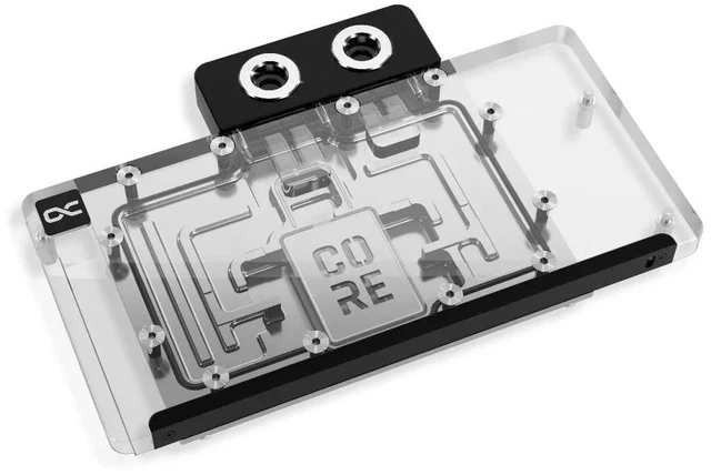 Alt view image 3 of 7 - Alphacool Core RX 9070 XT Steel Legend with Backplate (14806)