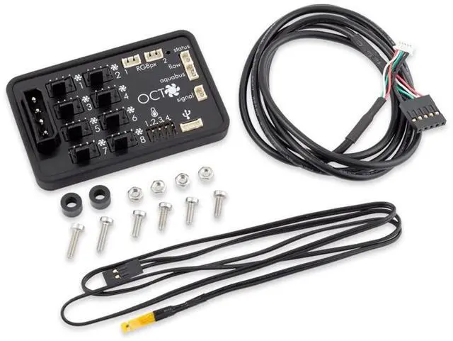 Alt view image 3 of 3 - Aquacomputer OCTO Fan Controller for PWM-Fans (53286)