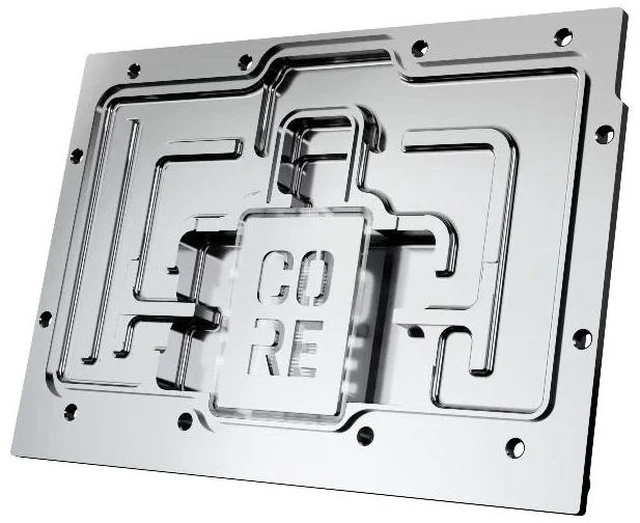 Alt view image 5 of 7 - Alphacool Core RX 9070 XT Steel Legend with Backplate (14806)