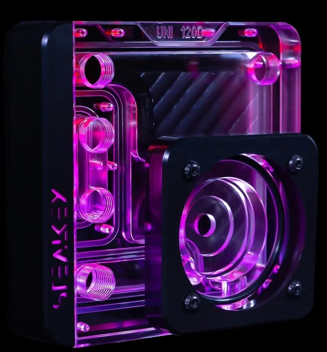 Alt view image 3 of 7 - StealKey Customs UNI 120D Distroplate D-RGB - Black Edition (SW10077)