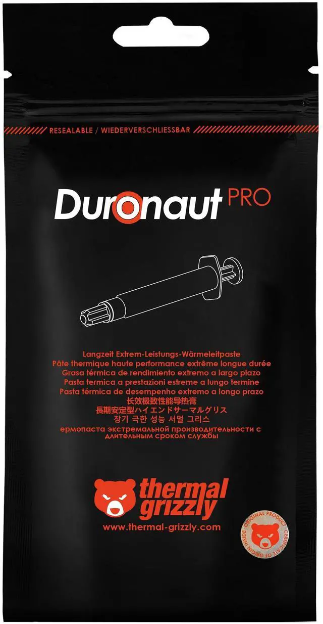 Alt view image 2 of 7 - Thermal Grizzly Duronaut Pro - 6g - Grey (TG-DP-006-R)