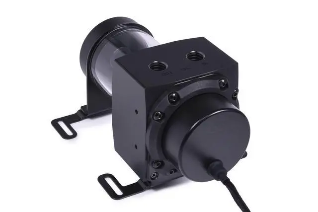 Alt view image 2 of 7 - Alphacool Core 100 Aurora Reservoir Acetal/Acryl with VPP Pump (15380)