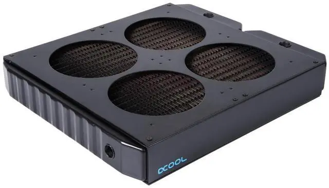 Alt view image 2 of 7 - Alphacool NexXxoS XT45 Full Copper Quad 480/560 Radiator (14396)