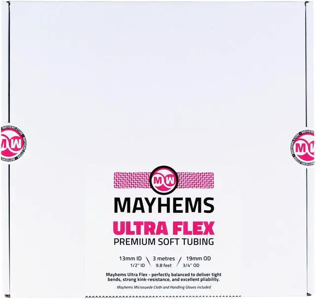 Alt view image 4 of 7 - Mayhems Soft Tubing - Ultra Flex PVC - 19/13mm - 3m Retail Box (MSTUF13193M)