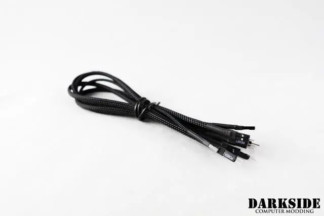 Alt view image 2 of 4 - Darkside Front Panel I/O Connection Kit â Black XL Rev 2 (DS-1124)