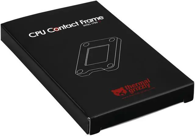 Alt view image 12 of 14 - Thermal Grizzly - CPU Contact Frame Intel 1700 LT - for Optimized CPU Contact Pressure to Improve The Cooling Performance
