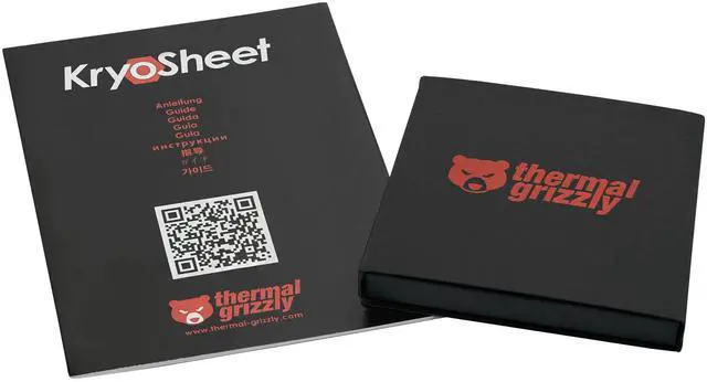 Alt view image 9 of 13 - Thermal Grizzly KryoSheet (50x50x0.2mm) Ultra High Thermal Conductivity Graphene Thermal Pad Perfect Alternative for Thermal Paste on CPU/GPU/PS4/PS5/Xbox Made in Sweden