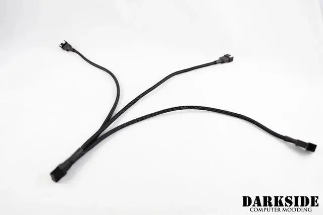 Alt view image 3 of 6 - Darkside 3-Way 4-pin PWM Fan Splitter (DS-1180)