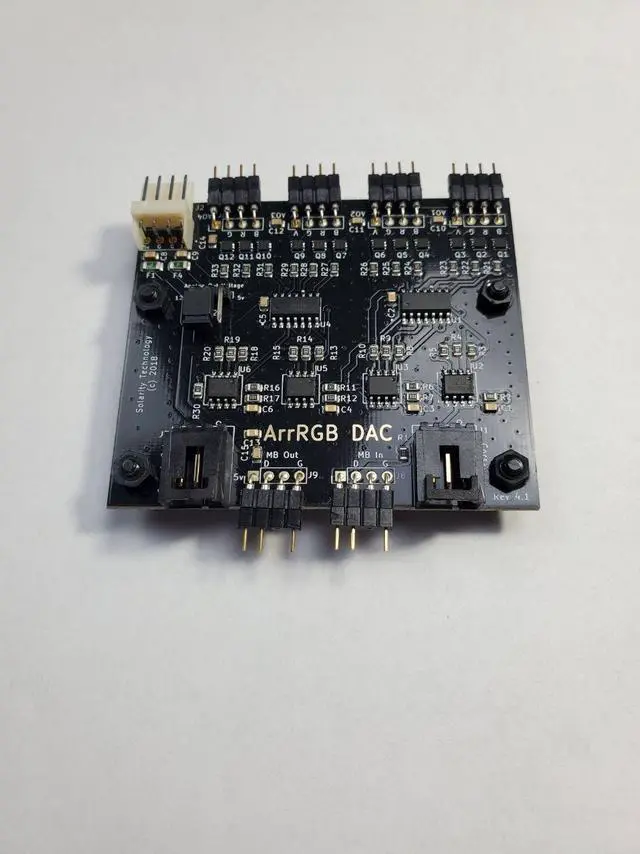 Alt view image 6 of 7 - Solarity ArrRGB DAC Rev. 4.1 - Digital RGB to Analog RGB Converter (SYT-0003)