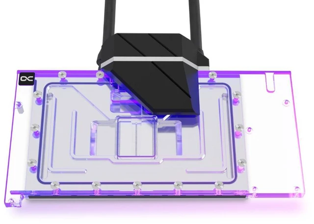 Alt view image 3 of 7 - Alphacool Eiswolf 2 AIO - 360mm RTX 4080 Suprim with Backplate (14488)