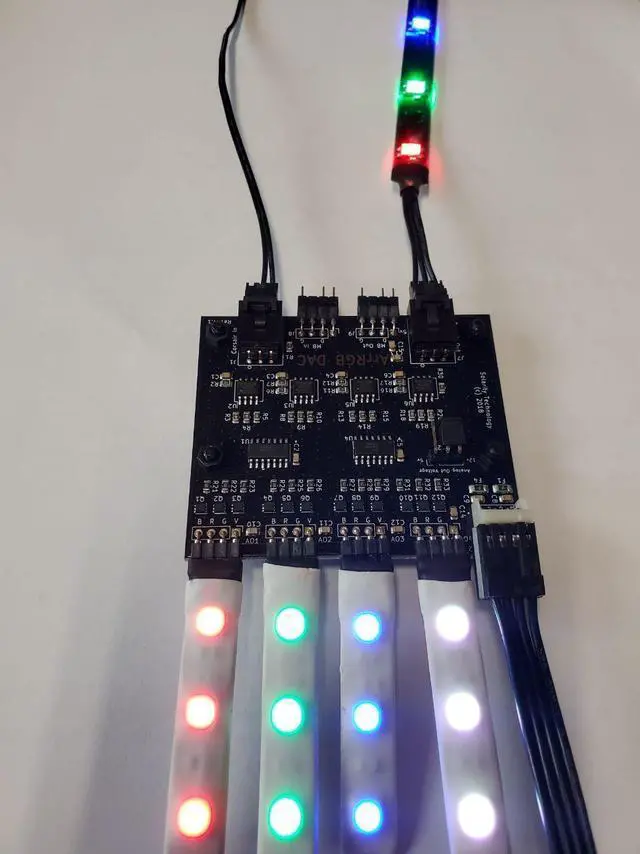 Alt view image 7 of 7 - Solarity ArrRGB DAC Rev. 4.1 - Digital RGB to Analog RGB Converter (SYT-0003)