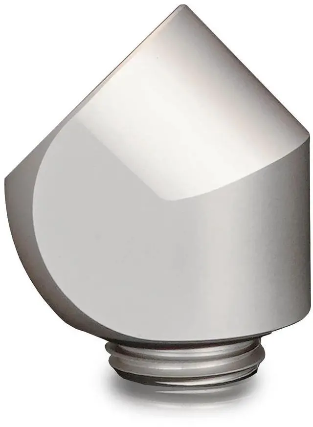 Alt view image 5 of 7 - Thermal Grizzly DeltaMate Rotary Fitting - 45° - Matt Nickel, G1/4, Brass (TG-DM-FIT-0215)