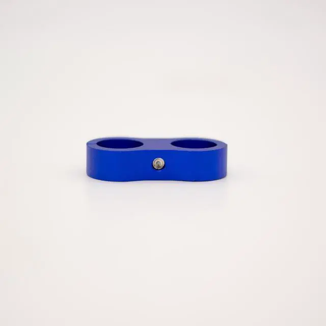 Alt view image 2 of 7 - ModMyMods ModClamp - 19mm (3/4") AN 10 Tubing Management Clamp - Blue (MOD-0337)